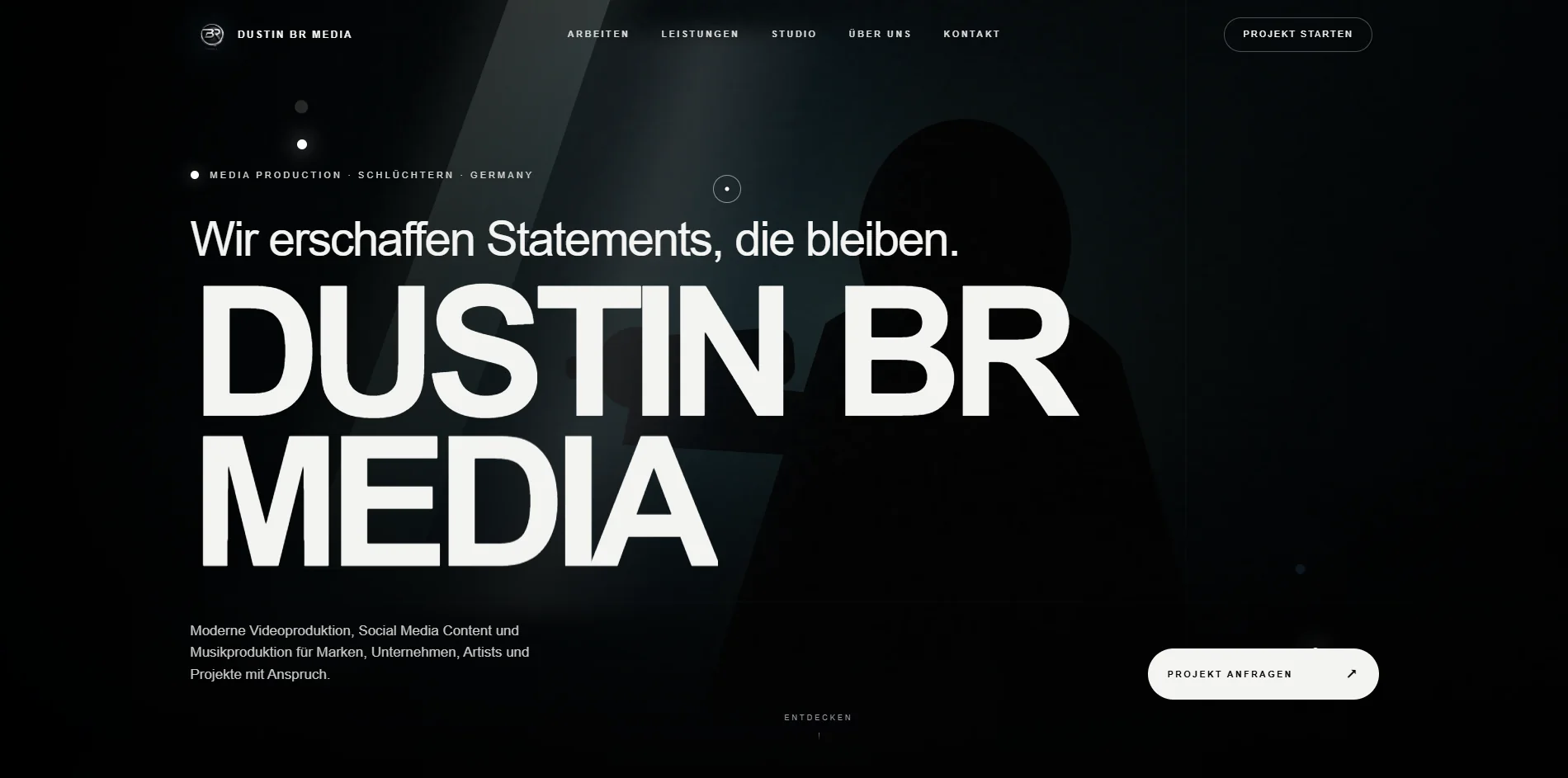 DustinBR Media – Desktop-Vorschau